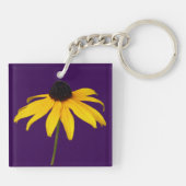 Gelber Leitring Schlüsselanhänger (Rückseite)