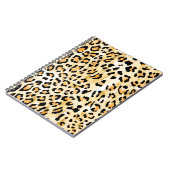Gelber Leopard, handgezeichnet. Notizblock (Linke Seite)