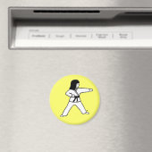 Gelber Magnet für Kampfkunst Kid 7 (In Situ (Geschirrspüler))