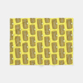 Gelber Mais auf Cob Butter Picnic Food Corncob Fleecedecke (Vorderseite (Horizontal))