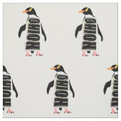 Gelber mit Augen Pinguin Stoff (Muster)