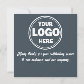 Gelber Mitarbeiter der monatlichen Prämienkarte Einladung (Rückseite)