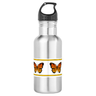 Gelber Monarch (Bridget-Sammlung) Edelstahlflasche