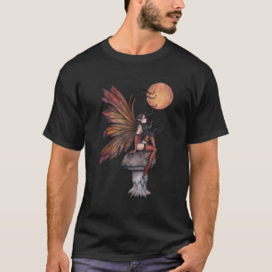 Gelber Mond Herbstgotisches Shirt
