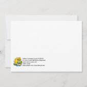 Gelber Müllwagen #130704 (Rückseite)