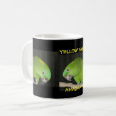 GELBER NACKEN AMAZONAS KAFFEETASSE (Vorderseite Links)