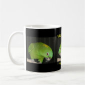 GELBER NACKEN AMAZONAS KAFFEETASSE (Links)