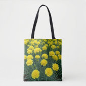 Gelber Nelken-Tragetasche Tasche (Vorderseite)