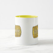 Gelber Ohrmais auf Cob Corncob Butter Picnic Tasse (Zentrum)