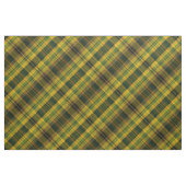 Gelber, orange und grüner Karo Tartan Stoff (Fat Quarter (45,7 x 55,9 cm))