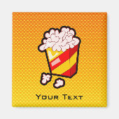 Gelber Orangenknochen Magnet (Vorne)