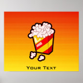 Gelber Orangenknochen Poster (Vorne)