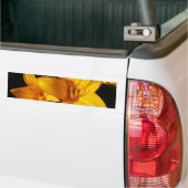 Gelber Orchid-Autoaufkleber Autoaufkleber (Auf Lkw)