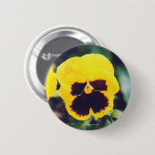 Gelber Pansy Button (Vorne & Hinten)