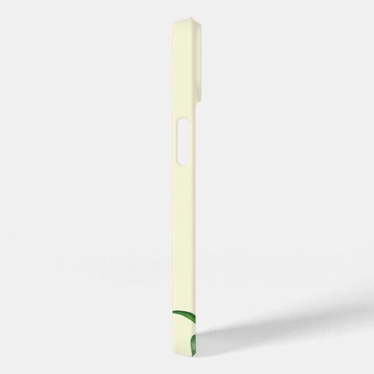 Gelber Papagei Tulip Case-Mate iPhone Hülle (Rückseite / Rechts)