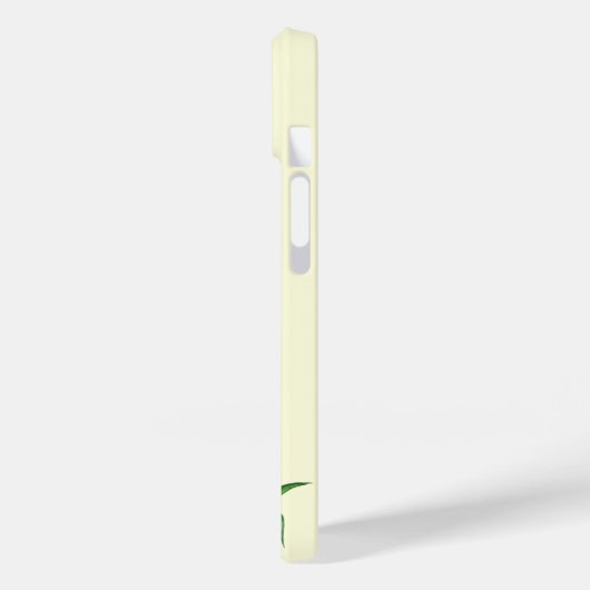 Gelber Papagei Tulip Case-Mate iPhone Hülle (Rückseite / Links)