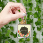 Gelber Papagei Tulip Schlüsselanhänger (Hand)