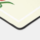 Gelber Papagei Tulip Schreibtischunterlage (Ecke)