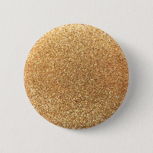 Gelber PastellGlitter Button (Vorderseite)