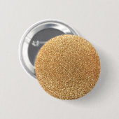 Gelber PastellGlitter Button (Vorne & Hinten)
