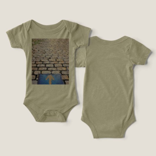 Gelber Pfeil (Design Vorderseite & Rückseite)