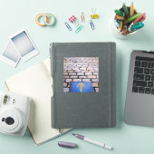Gelber Pfeil Aufkleber (iPad Hülle)