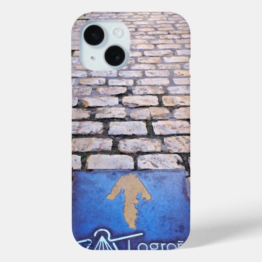 Gelber Pfeil Case-Mate iPhone Hülle (Rückseite)
