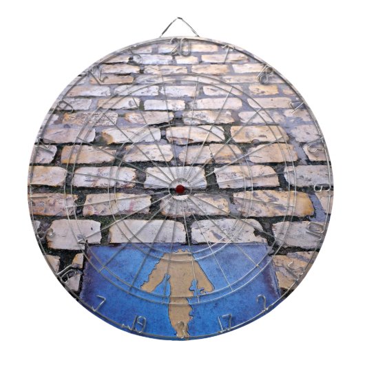 Gelber Pfeil Dartscheibe (vorne)