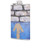 Gelber Pfeil Flachmann (Links)