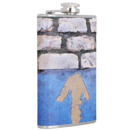 Gelber Pfeil Flachmann (Rechts)