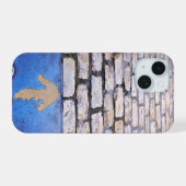 Gelber Pfeil iPhone 15 Hülle (Rückseite (Horizontal))