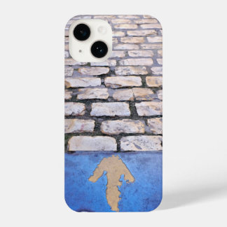 Gelber Pfeil iPhone 14 Hülle