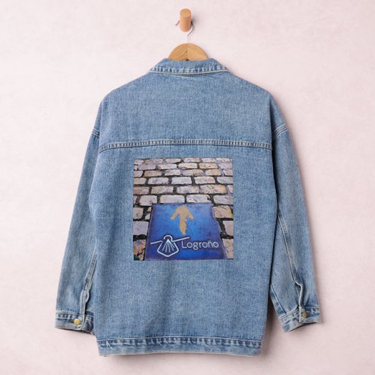 Gelber Pfeil Jeansjacke (Hangar)