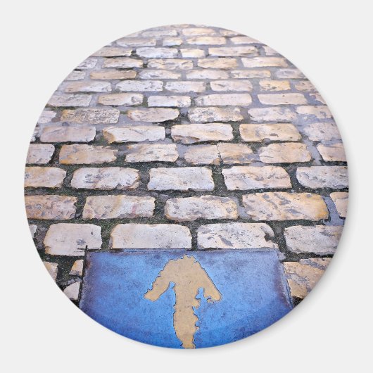 Gelber Pfeil Magnet (Vorne)