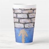 Gelber Pfeil Milchtasse (Vorderseite)