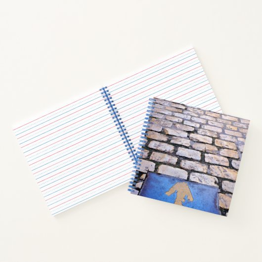 Gelber Pfeil Notizblock (Innenseite)