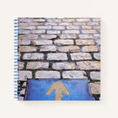 Gelber Pfeil Notizblock (Vorderseite)