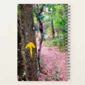 Gelber Pfeil Notizblock (Rückseite)