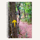 Gelber Pfeil Notizblock (Vorderseite)