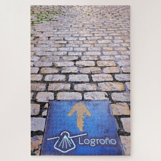 Gelber Pfeil Puzzle (Vertikal)