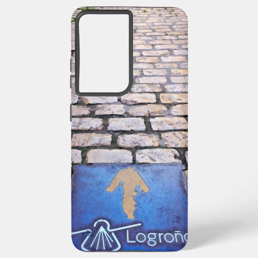 Gelber Pfeil Samsung Galaxy Hülle (Rückseite)