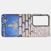 Gelber Pfeil Samsung Galaxy Hülle (Rückseite (Horizontal))