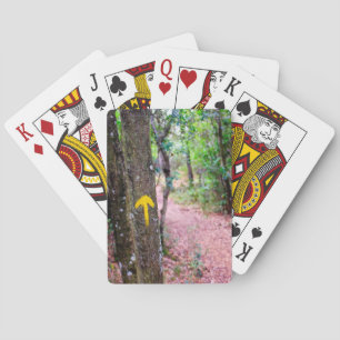 Gelber Pfeil Spielkarten