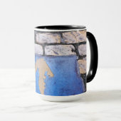 Gelber Pfeil Tasse (VorderseiteRechts)