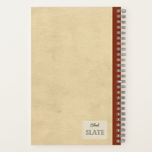 Gelber Pfirsich und eine halbe Personalisierte Zus Notizblock (Rückseite)