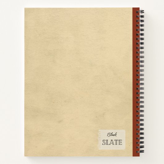 Gelber Pfirsich und eine halbe Personalisierte Zus Notizblock (Rückseite)