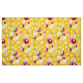 Gelber Polka-Punkt, gelb, mehrfarbig Stoff (Fat Quarter (45,7 x 55,9 cm))