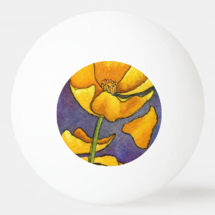 "Gelber Poppy" Pong-Ball Tischtennisball