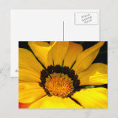 Gelber Power Postkarte (Vorne/Hinten)