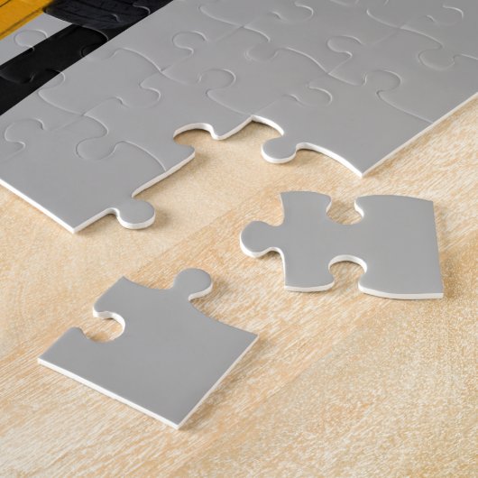 Gelber Puma-Eliminator Puzzle (Seite)